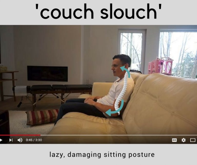 ‘Couch Slouch’ and Lower Back Pain Chiropractic on Eagle, Dr. Jon