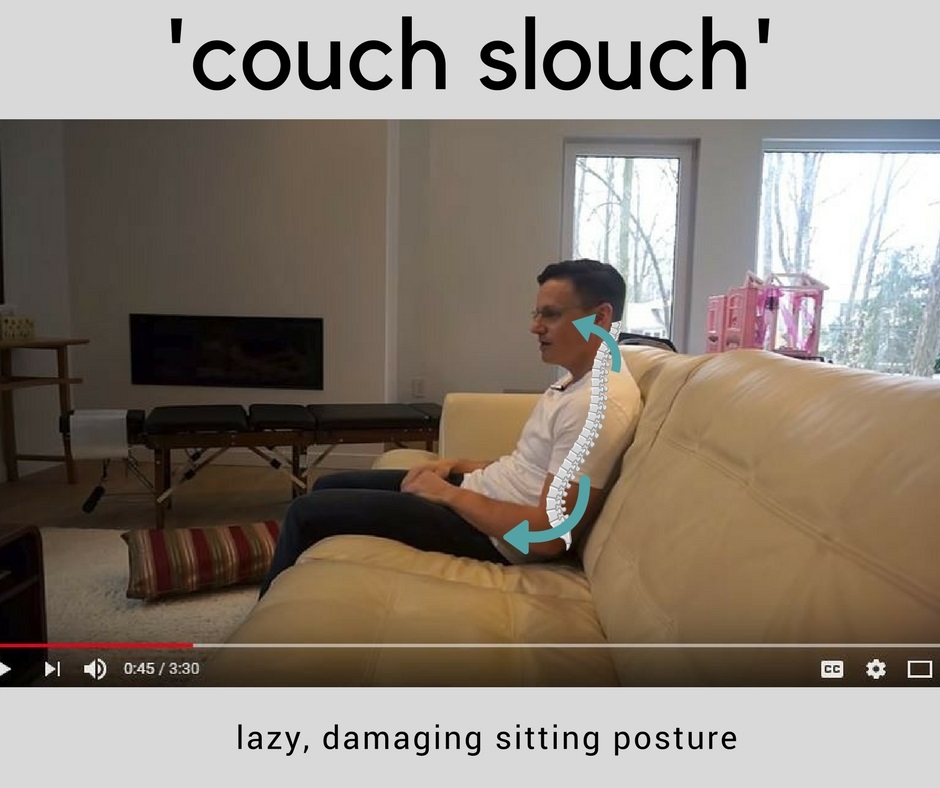 ‘Couch Slouch’ and Lower Back Pain Chiropractic on Eagle